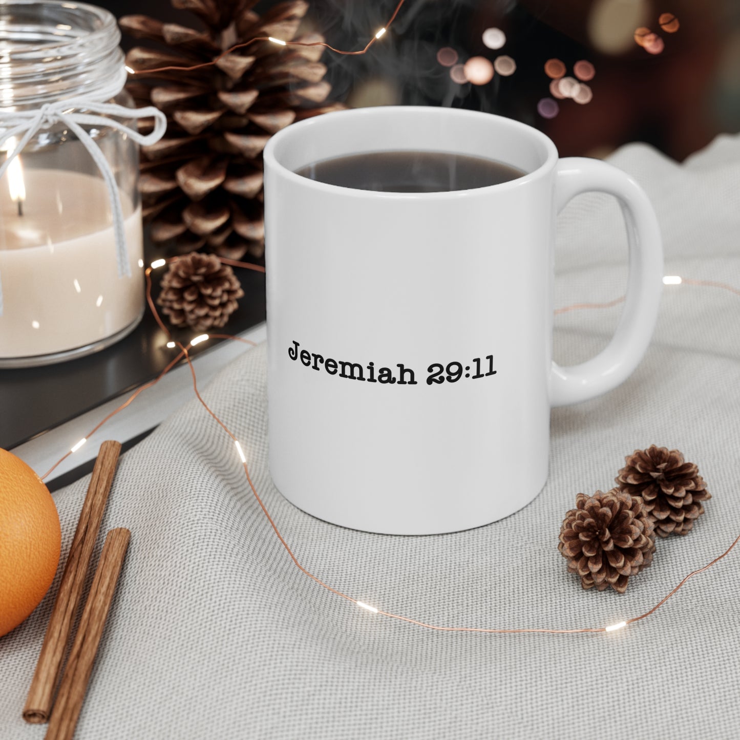 11oz Jeremiah 29:11 coffee mug