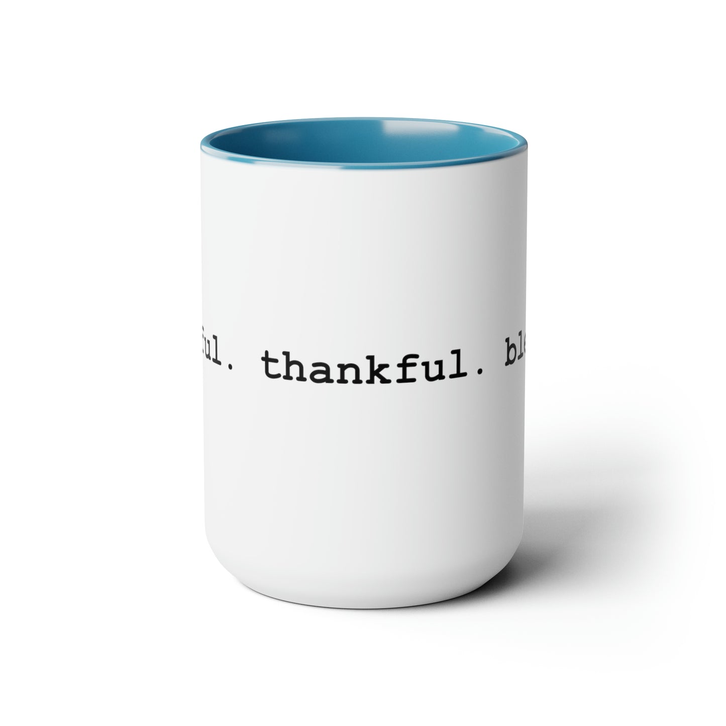 15oz Grateful. Thankful. Blessed Coffee Mug