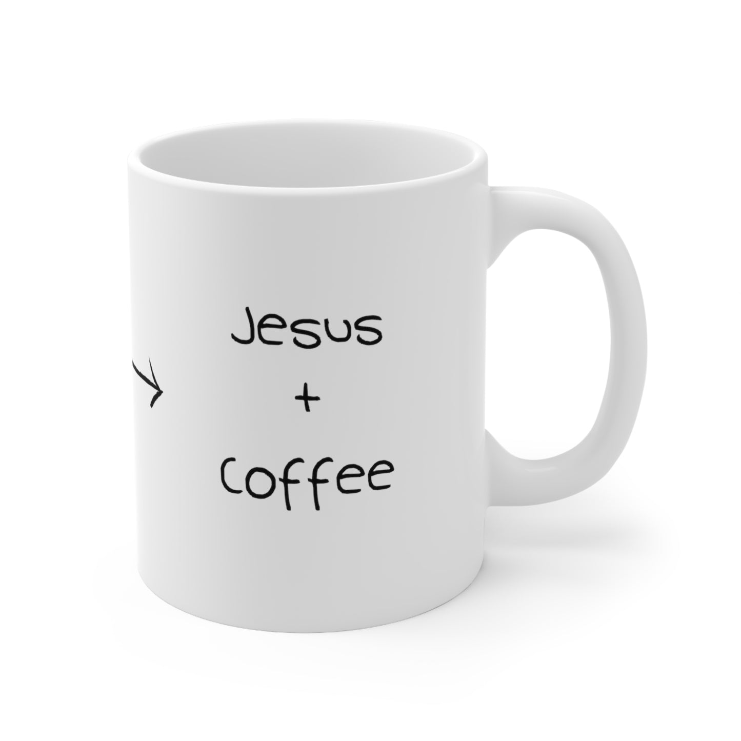 11oz Jesus + Coffee mug